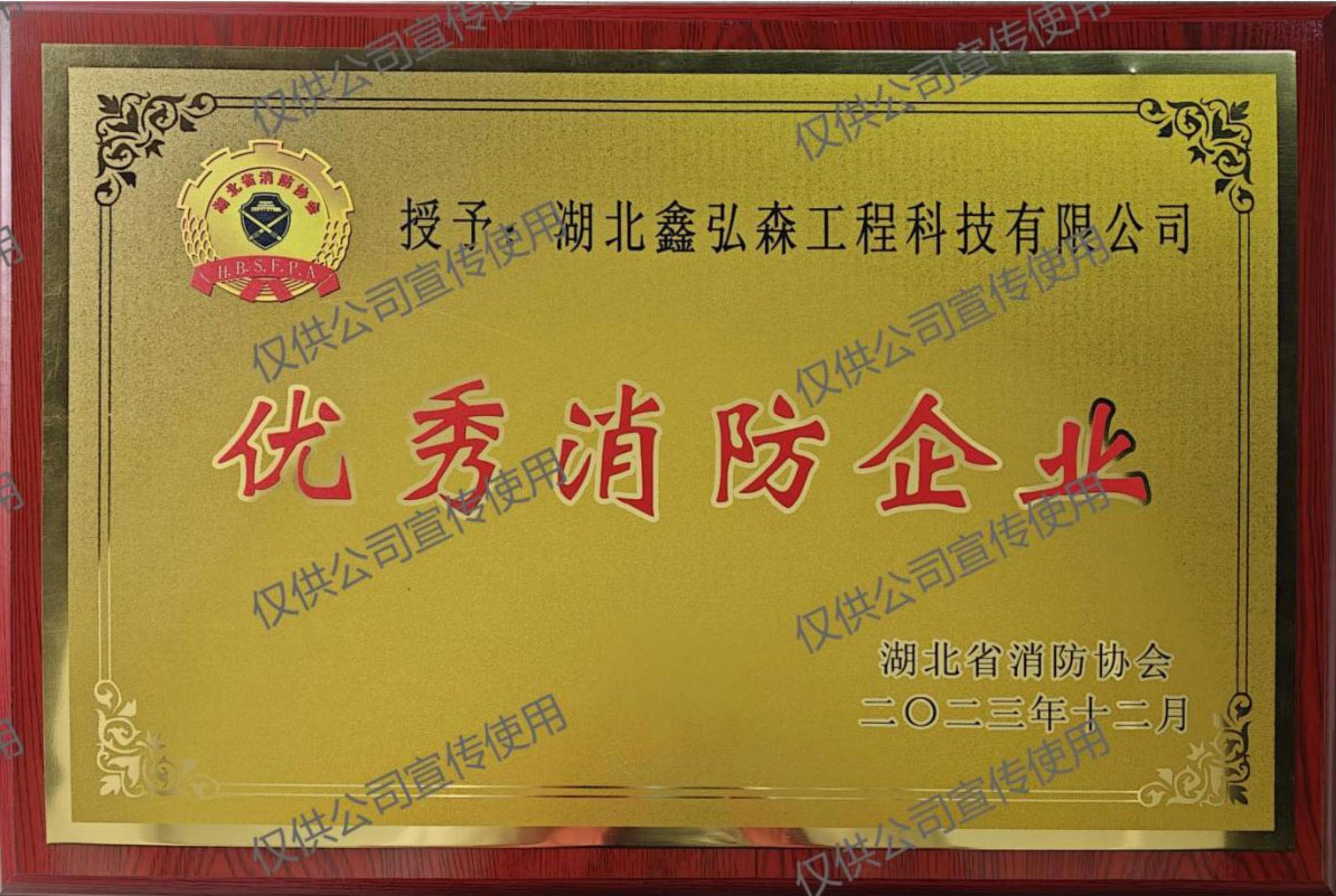 优秀消防企业
